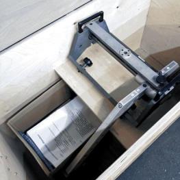 Pos. 23 Roller shape measuring device