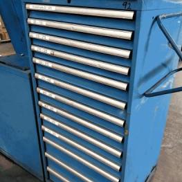 Pos. 92 Telescopic drawer cabinet