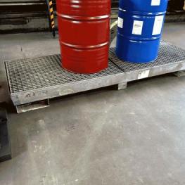 Pos. 121 2 steel drip pans