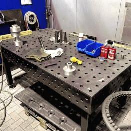 Pos. 258 Welding hole table