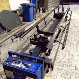 Pos. 274 Rotary welding machine / torch trolley