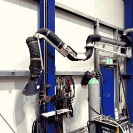 Pos. 287 Welding fume extraction
