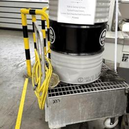 Pos. 337 Mobile barrel drip tray