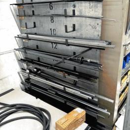 Pos. 366 Vertical bar material rack