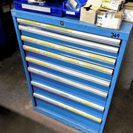 Pos. 369 Telescopic drawer cabinet
