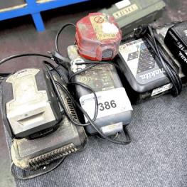 Pos. 386 Item: battery chargers - charging stations MAKITA
