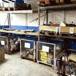 Pos. 435 Heavy-duty pallet racking