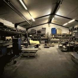 Pos. 441 Tool storage with shelves