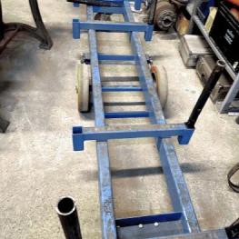 Pos. 447 Long material transport trolley
